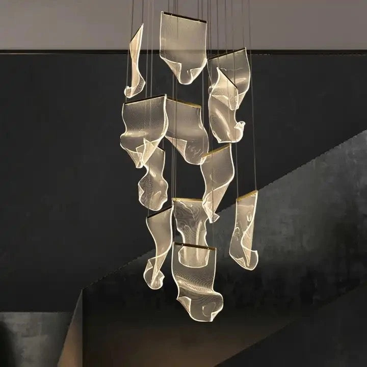 Modern Pendant Acrylic Chandelier